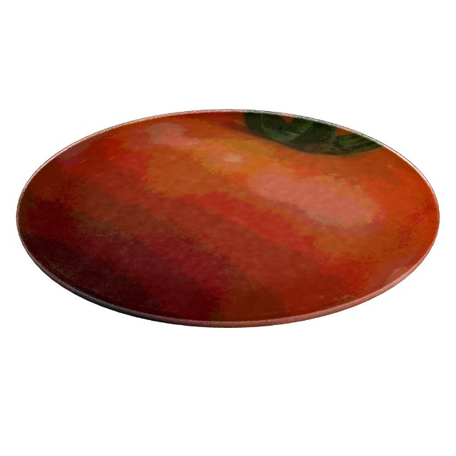 Tomato Red Cutting Board (Corner)
