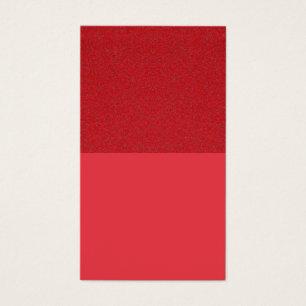 Tomato Red Dual-Finish Profile Card – Customizable