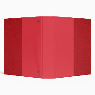 Tomato Red Dual Texture Binder – Customizable