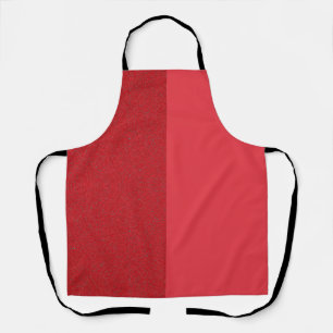 Tomato Red Dual-Tone All-Over Apron – Customizable