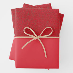 Tomato Red Duo Wrapping Paper Sheets – Customize