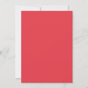 Tomato Red Flat Card – Customizable Design