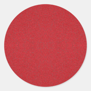 Tomato Red Grain Texture Sticker – Customizable