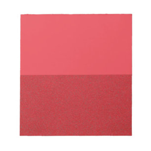 Tomato Red Noise Base Notepad – Custom Design