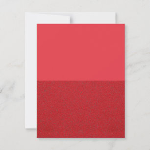 Tomato Red Noise Effect Invitation – Customizable