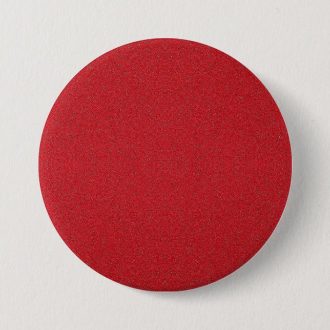 Tomato Red Noise-Effect Pin-Back Button (Custom) (Front)