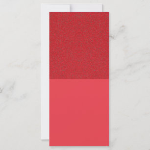 Tomato Red Noise Flat Card – Customizable Bulk