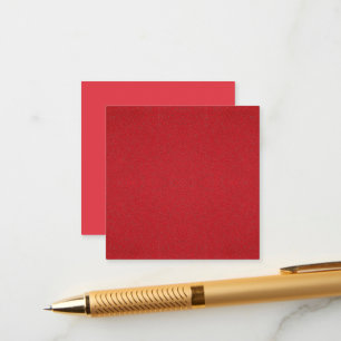 Tomato Red Noise Square Enclosure Card – Customize