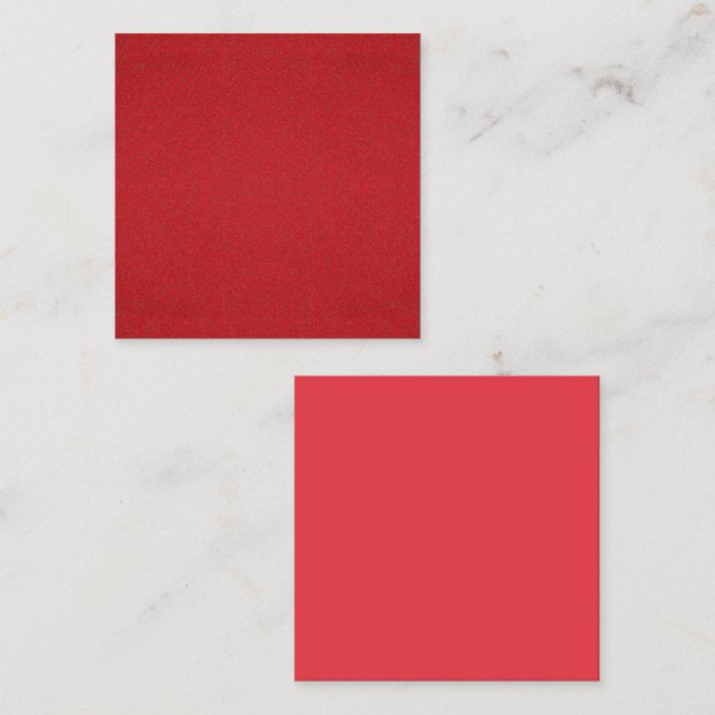 Tomato Red Noise Texture Business Card – Customize (Front/Back)
