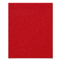 Tomato Red Noise Texture Poster – Customizable