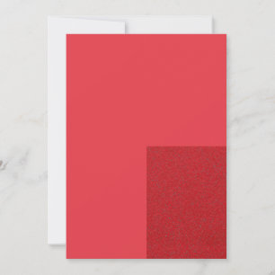 Tomato Red Right Block Card – Customizable