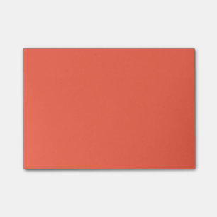 Tomato Red Solid Colour Post-it Notes
