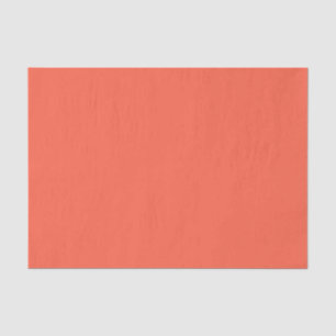 Tomato Red Solid Colour Tissue Paper