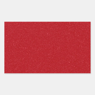 Tomato Red Speckled Rectangle Stickers – Customize
