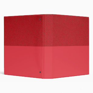 Tomato Red Split Texture Binder – Customizable