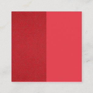 Tomato Red Split-Texture Enclosure Card (Custom)