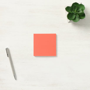 Tomato Red Square Post-it Notes
