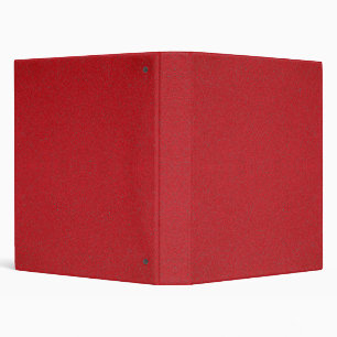 Tomato Red Static Noise Full-Cover Binder - Custom