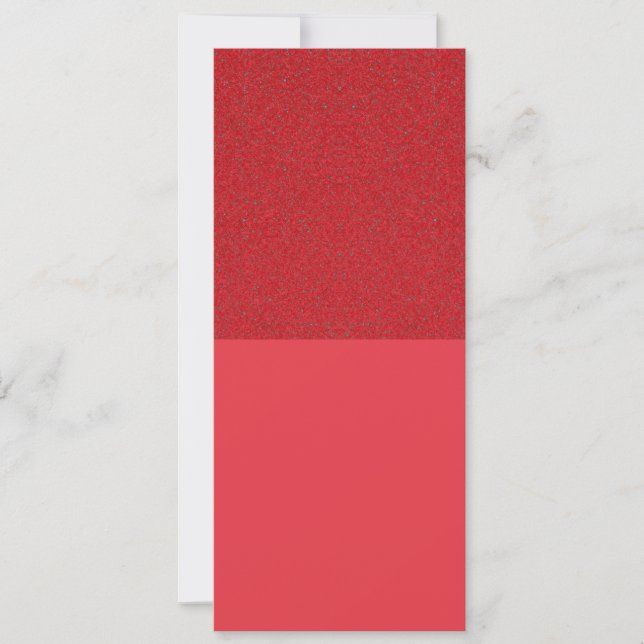 Tomato Red Top-Heavy Invitation – Customizable (Front)