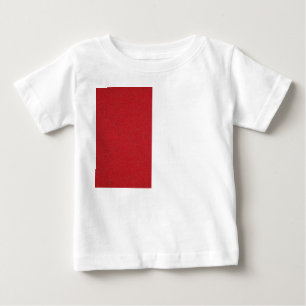 Tomato Red Vertical Block Baby Tee – Customizable