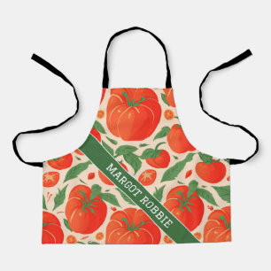 Tomato Retro Colourful Personalized Pattern Apron