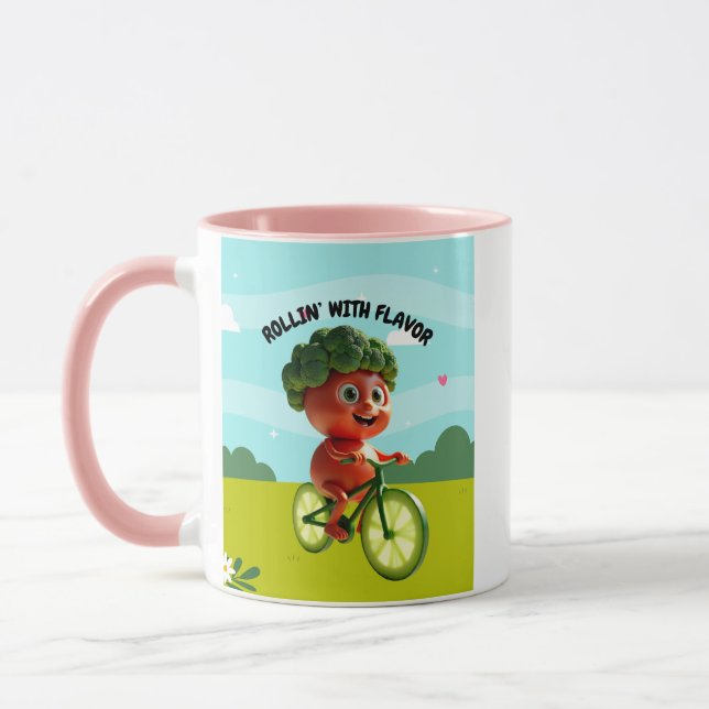 Tomato Rollin' with Flavour Mug (Left)