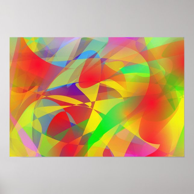 Tomato Salad Art Poster (Front)