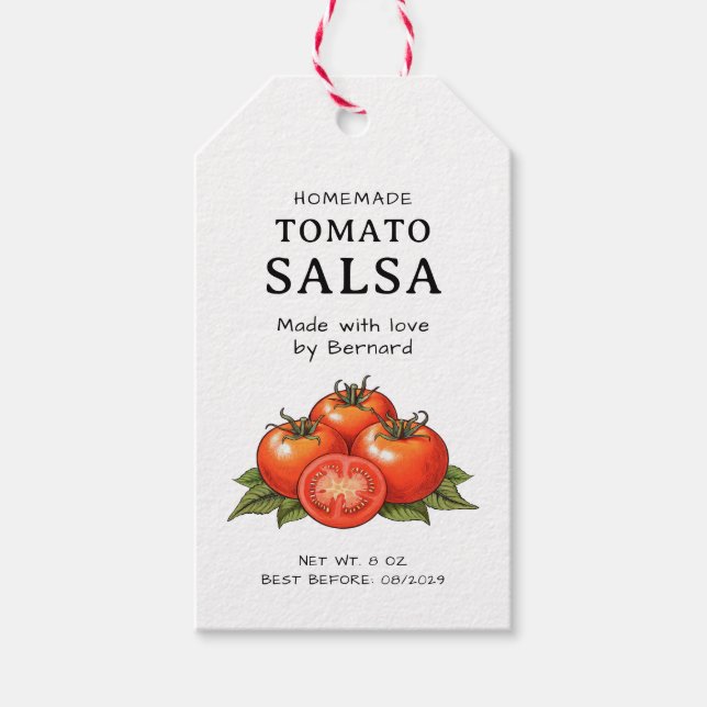 Tomato Salsa label (Front)