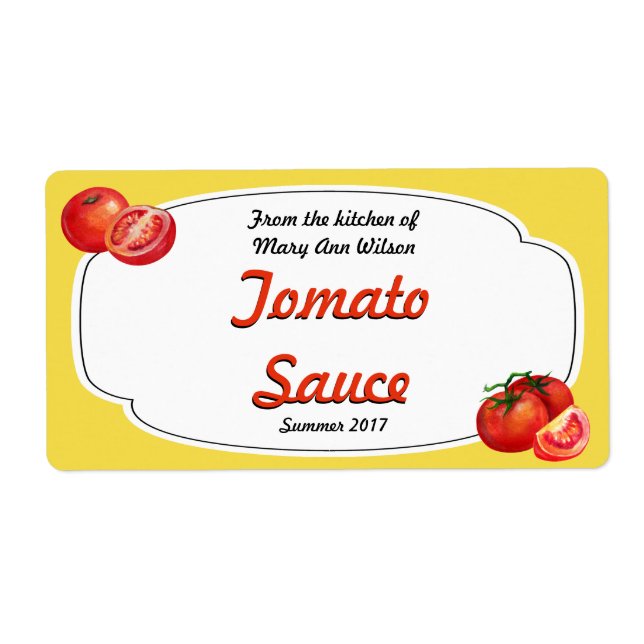 Tomato Sauce Canning (Front)