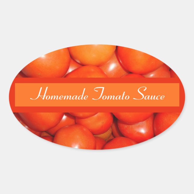 Tomato Sauce/Diced Canning Label (Front)