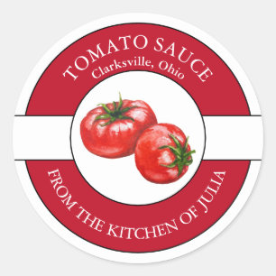 Tomato Sauce Label 