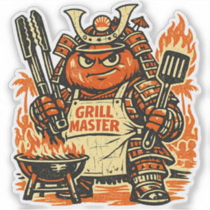 Tomato Tank BBQ Commander — Vintage Summer Grill 