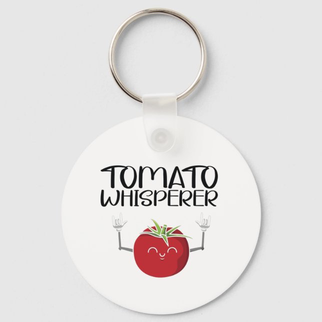 Tomato Whisperer   Keychain (Front)