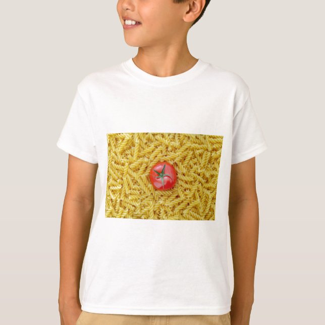 Tomato with fusilli pasta T-Shirt (Front)