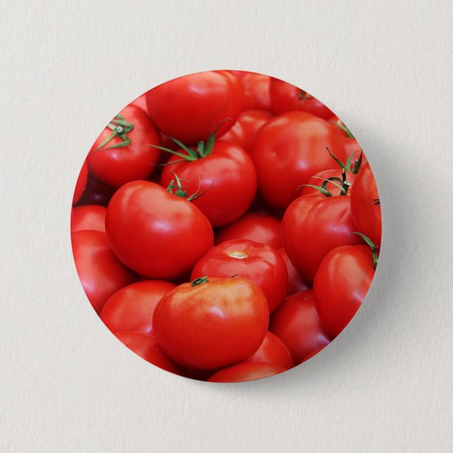 Tomatoes 2 Inch Round Button (Front)