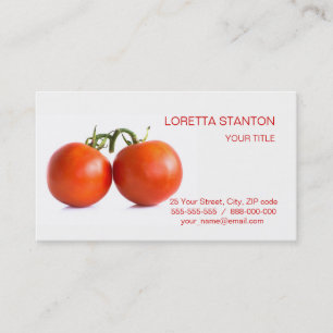 Tomatoes Business Card