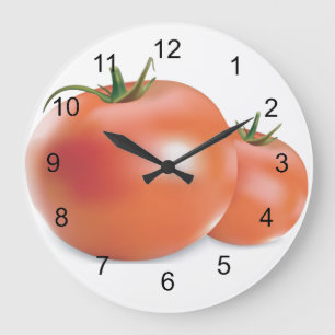 Tomatoes Design Wall Clock