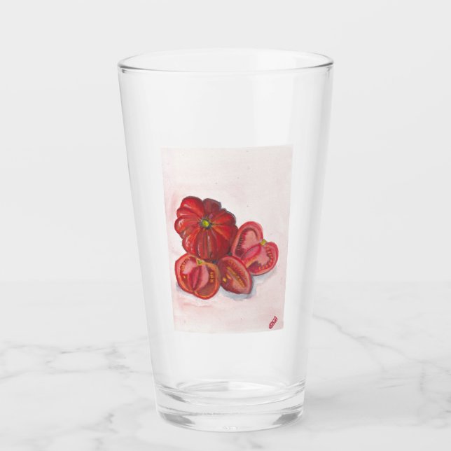 Tomatoes Glass (Front)