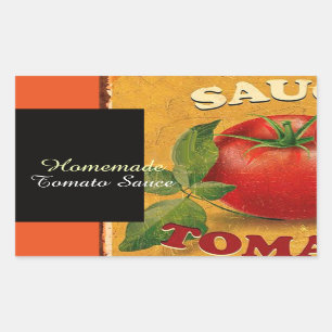 TOMATOES KITCHEN PRESERVES ,CANNINGS ,TOMATO SAUCE STICKER
