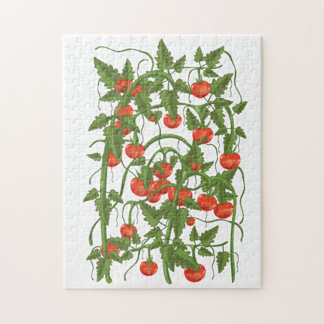 Tomatoes Pattern Jigsaw Puzzle (Vertical)