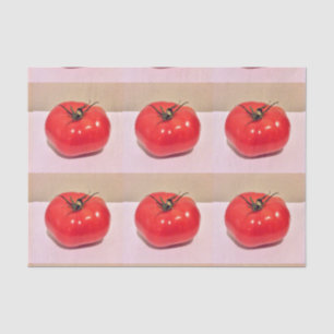 Tomatoes Ruby Red Pink 4Yuko Tissue Paper