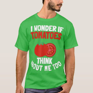 Tomatoes Vegetable Vegans Gardeners Vegetarian Gar T-Shirt