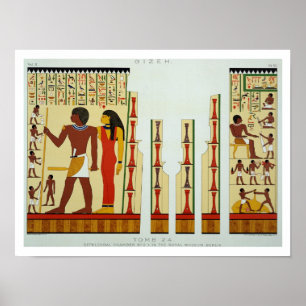 Tomb 24, Sepulchral Chamber No. 2, from Gizeh, Vol Poster