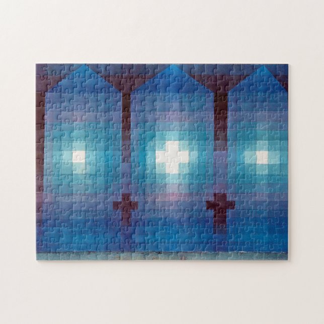 Tomb in Three, Klee Jigsaw Puzzle (Horizontal)