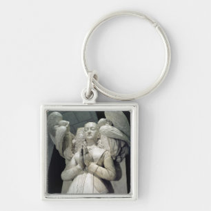 Tomb of Agnes Sorel 1450-59 Keychain