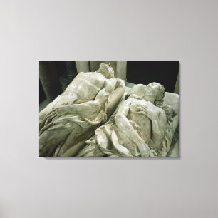 Tomb of Catherine de Medici  and Henri II Canvas Print