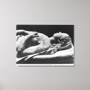 Tomb of Catherine de Medici  and Henri II Canvas Print