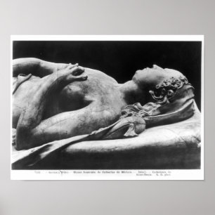 Tomb of Catherine de Medici  and Henri II Poster