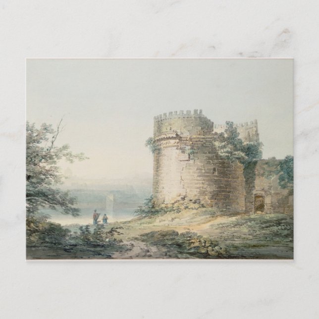 Tomb of Cecilia Metella, Rome Postcard (Front)