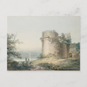 Tomb of Cecilia Metella, Rome Postcard